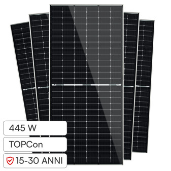 Pannelli Solari Fotovoltaici 445W TOPCon IP68 V-Tac Jinko