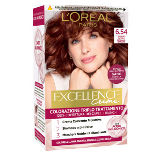L'Oréal Paris Excellence Creme 6.54 Biondo Scuro Mogano Ramato