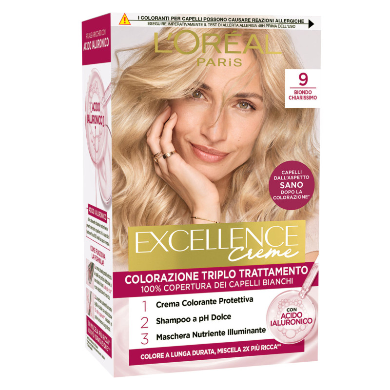 L'Oréal Paris Excellence Creme 9 Biondo Chiarissimo