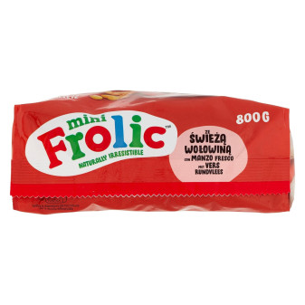 Cibo Secco per Cani con Manzo Verdure e Cereali Frolic Mini