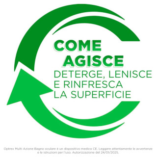 Bagno Oculare Multi Azione per Occhi Irritati e Arrossati Optrex