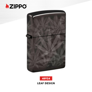 Accendino Zippo Premium mod. 48924 Leaf Design