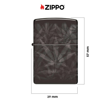 Accendino Zippo Premium mod. 48924 Leaf Design