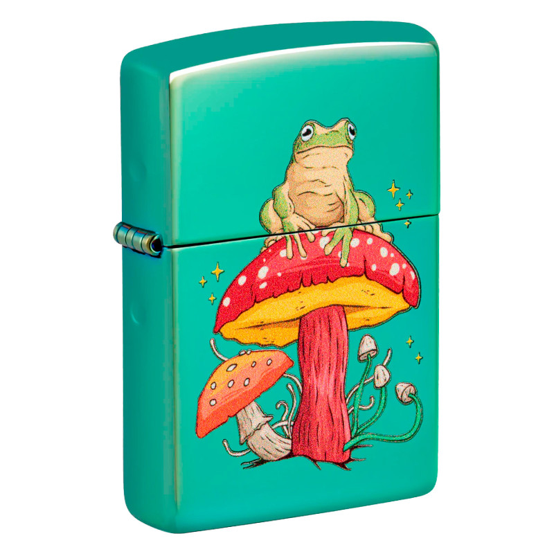 Accendino Zippo Premium mod. 48973 Mystical Frog Design