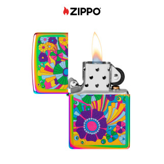 Accendino Zippo Premium mod. 48997 Vintage Flowers Design
