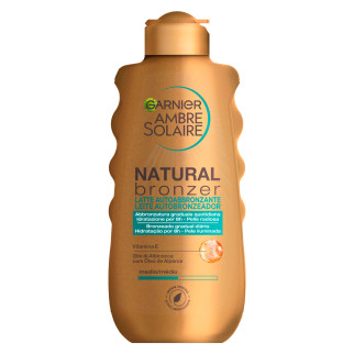 Natural Bronzer Latte Autoabbronzante Garnier Ambre Solaire