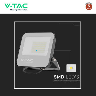 V-Tac VT-44051 Faro LED 50W Faretto SMD IP65 160 lm/W