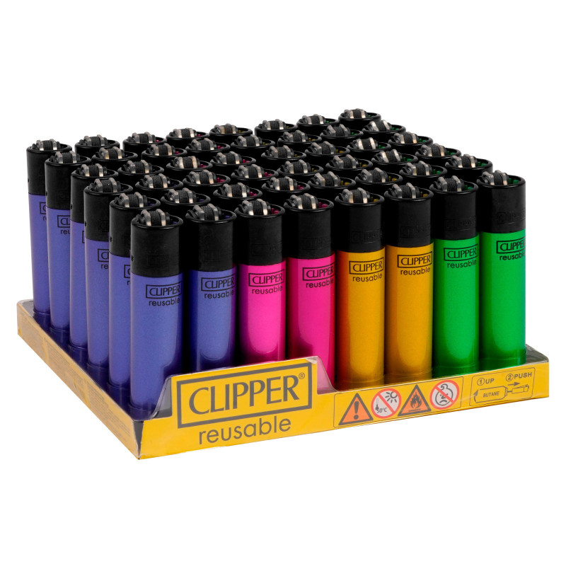 Clipper Large Accendino a Pietrina Crystal 9 48 Accendini