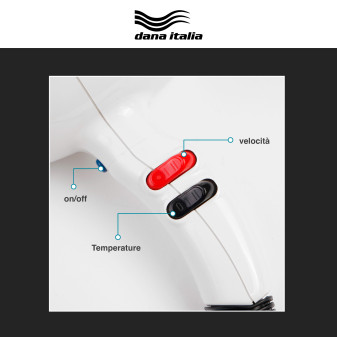Asciugacapelli Professionale Compact Light 2200W Dana Italia
