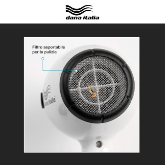 Asciugacapelli Professionale Compact Light 2200W Dana Italia