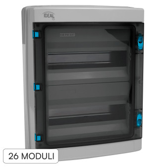 Kanlux Ideal Centralino da Parete 2x13P IK10 Colore Grigio