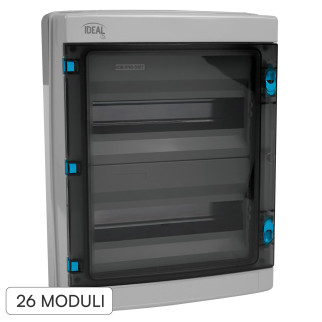 Kanlux Ideal Centralino da Parete 2x13P IK10 Colore Grigio