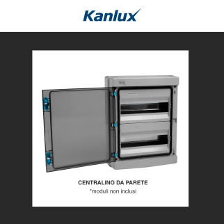 Kanlux Ideal Centralino da Parete 2x13P IK10 Colore Grigio