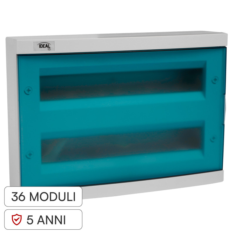 Kanlux Ideal Centralino da Parete 2x18P 63A Grado IK10