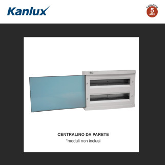 Kanlux Ideal Centralino da Parete 2x18P 63A Grado IK10