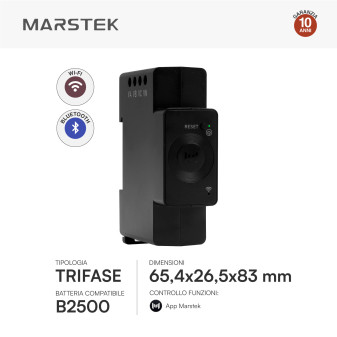 Sossen Marstek Misuratore Batteria Trifase 100-260V Wifi Bluetooth