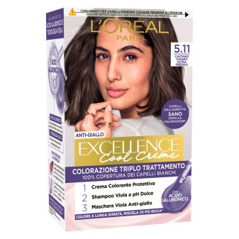 L'Oréal Paris Excellence Cool Creme 5.11 Castano Chiaro Ultra Freddo