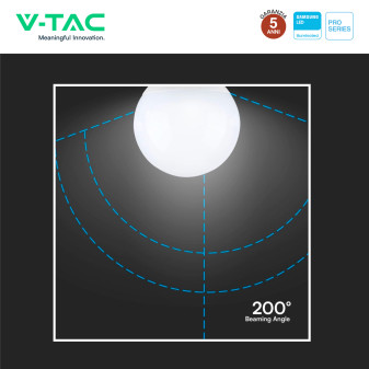 V-Tac Pro VT-288 Lampadina LED E27 18W Globo G120 SMD