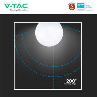 V-Tac Pro VT-288 Lampadina LED E27 18W Globo G120 SMD