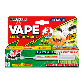 Vape Esca Formiche in Gel Fino a 3 Mesi di Efficacia Super Appetibile