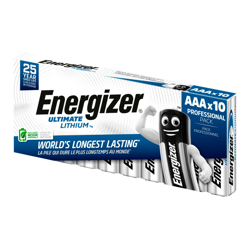 Energizer Ultimate Lithium AAA FR03 Litio 1,5V Lunga Durata
