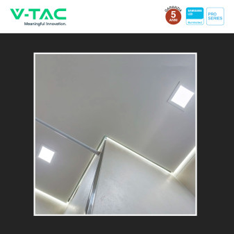 V-Tac Pro VT-61003 Mini Pannello LED Quadrato 3W SMD Chip Samsung