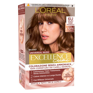 L'Oréal Paris Excellence Creme 6U Biondo Scuro Universale