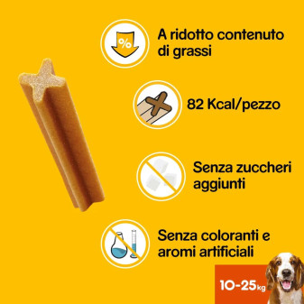 56 Stick per l'Igiene Orale del Cane Pedigree Dentastix Medium