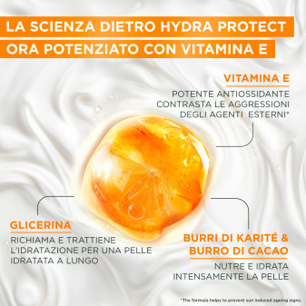 Garnier Ambre Solaire Hydra 24H Protect Protezione Solare Alta SPF 50