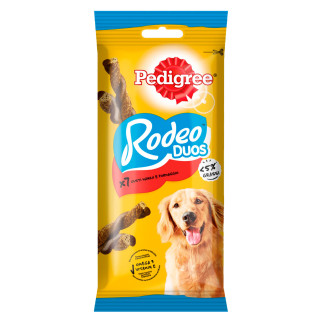 Rodeo Duos Gusto Manzo e Formaggio per Cani per Cani 7 Stick Pedigree
