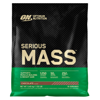 Serious Mass Proteine Whey Cioccolato con Shaker Optimum Nutrition