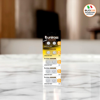 Uniross Alkaline Electronics Pile Alcaline a Bottone LR926 / AG7 1,5V