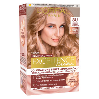 L'Oréal Paris Excellence Creme 8U Biondo Chiaro Universale