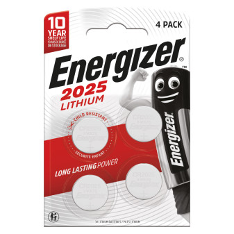 Energizer Lithium Pile a Bottone CR2025 3V