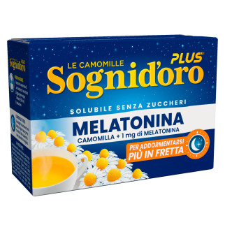 Sognid'oro Camomilla Solubile con Melatonina 16 Bustine
