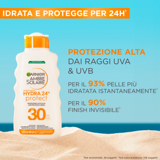 Garnier Ambre Solaire Hydra 24H Protect Protezione Solare Alta SPF 30