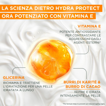 Garnier Ambre Solaire Hydra 24H Protect Protezione Solare Media SPF 20