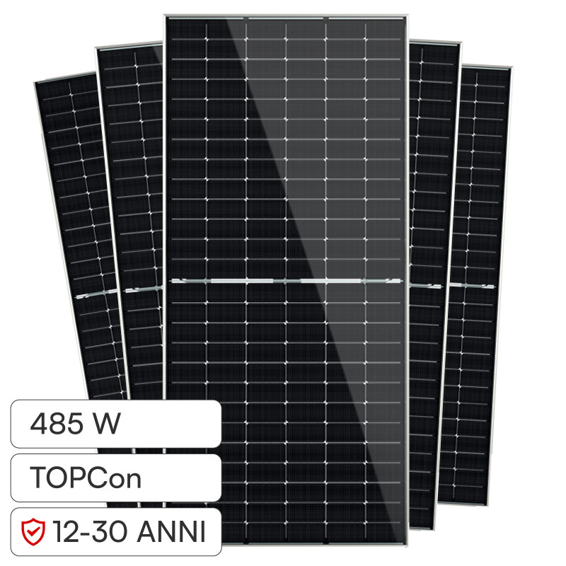 Pannelli Solari Fotovoltaici 485W TOPCon IP68 V-Tac Jinko
