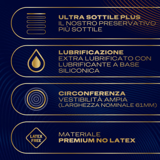 Preservativi Durex Nude Sensation XL Premium No Latex 6pz