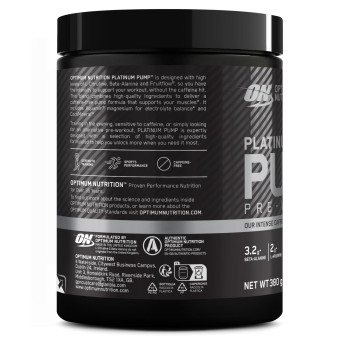 Pre-Workout Senza Caffeina gusto Limone e Lime Optimum Nutrition