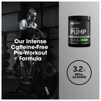 Pre-Workout Senza Caffeina gusto Limone e Lime Optimum Nutrition
