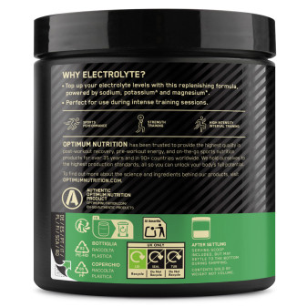 Elettroliti in Polvere gusto Frutti di Bosco Optimum Nutrition