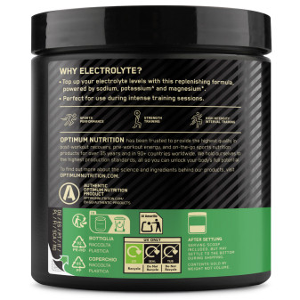 Elettroliti in Polvere gusto Limone Optimum Nutrition