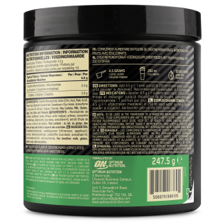 Creatina in Polvere gusto Punch alla Frutta Optimum Nutrition