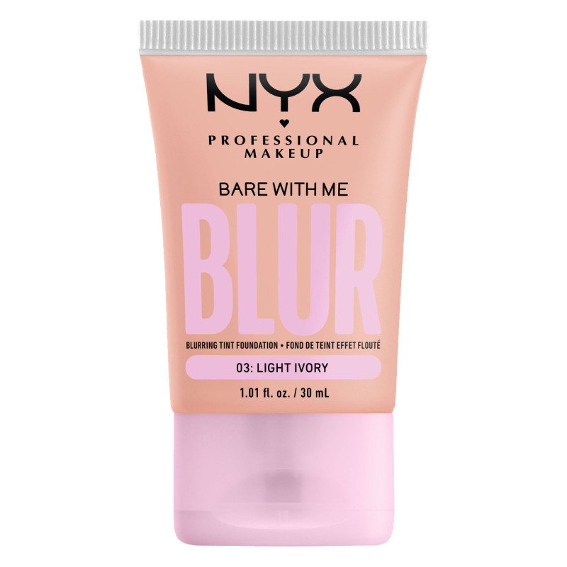 NYX Professional Makeup Bare With Me Blur Fondotinta Colore 03