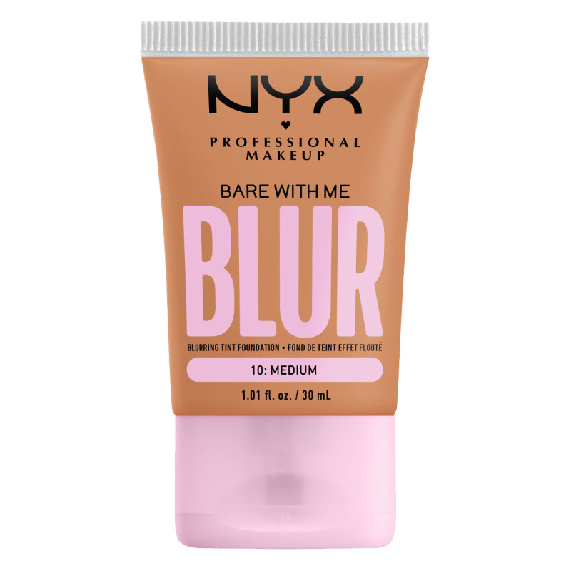 NYX Professional Makeup Bare With Me Blur Fondotinta Colore 10