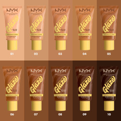 NYX Professional Makeup Buttermelt Glaze Fondotinta SPF 30 Colore 04