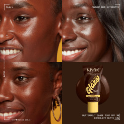 NYX Professional Makeup Buttermelt Glaze Fondotinta SPF 30 Colore 10