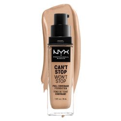 NYX Professional Makeup Can't Stop Won't Stop Fondotinta 09
