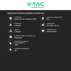 Kit Inverter 6kW + Batteria 10,24kWh + Quadri DC/AC